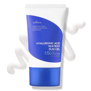 ISNTREE
HYALURONIC ACID WATERY SUN GEL
SPF 50+
PA++++