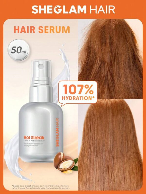 SHEGLAM HAIR HOT STREAK LEAVE-IN PROTECTION SERUM - CLEAR