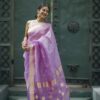 Amyra - soft silk sari - Image 9