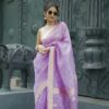 Amyra - soft silk sari - Image 8