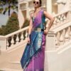 Rajpath White Mango ( zari weaving ) - Image 11