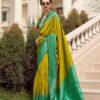 Rajpath White Mango ( zari weaving ) - Image 16