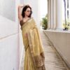 Rajpath Egypt - silk with ikkat weaving - Image 7