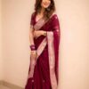 Kiara soft cotton silk saree - Image 4