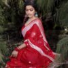 Kiara soft cotton silk saree - Image 5