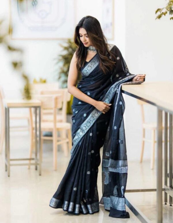 Kiara soft cotton silk saree