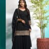 Aayaa - Georgette kurti bottom with dupatta - Image 6