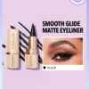 SHEGLAM EZ Glide Matte Eyeliner Pencil Highly Pigmented Black Smoky Eyes Matte - Image 3