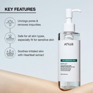 ANUA Heartleaf Pore Control Cleansing Oil - 200ml