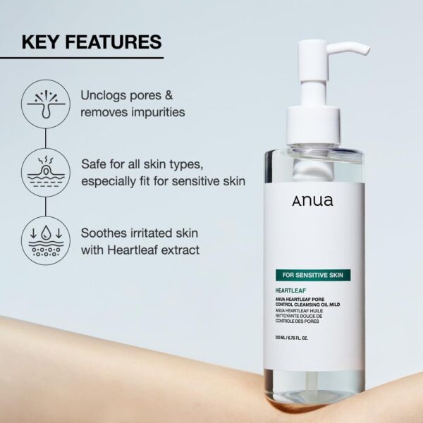ANUA Heartleaf Pore Control Cleansing Oil - 200ml