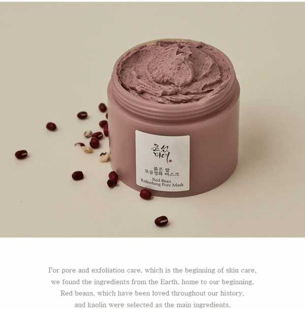 BEAUTY OF JOSEON
RED BEAN REFRESHING PORE MASK
140ML