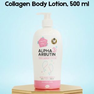 Precious Skin Alpha Arbutin Collagen Body Lotion, 500 ml
