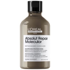 L'ORÉAL PROFESSIONNEL ABSOLUT REPAIR MOLECULAR SULFATE-FREE HAIR SHAMPOO 300ML