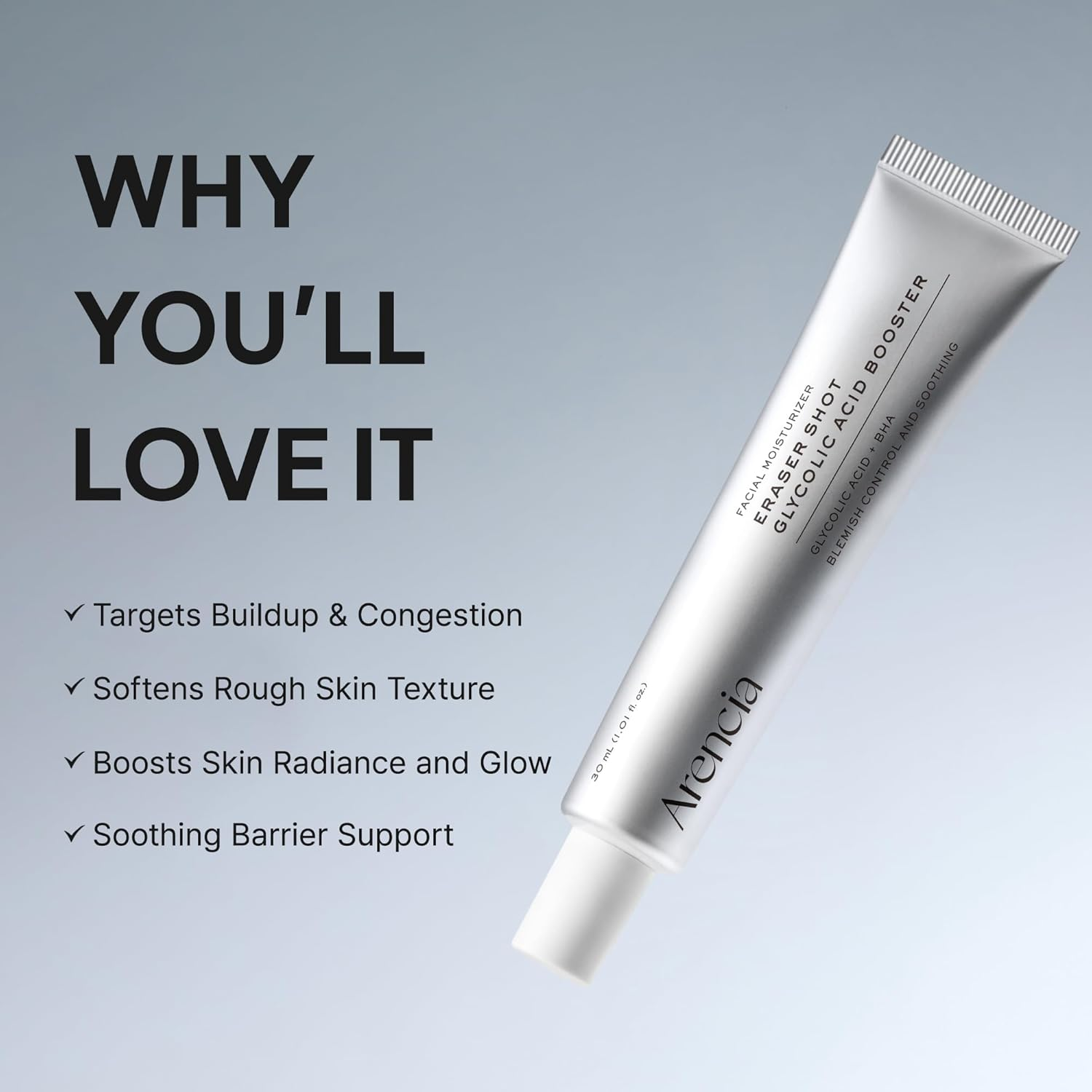 Arencia Eraser Shot Glycolic Acid Booster - 30ml - Image 2